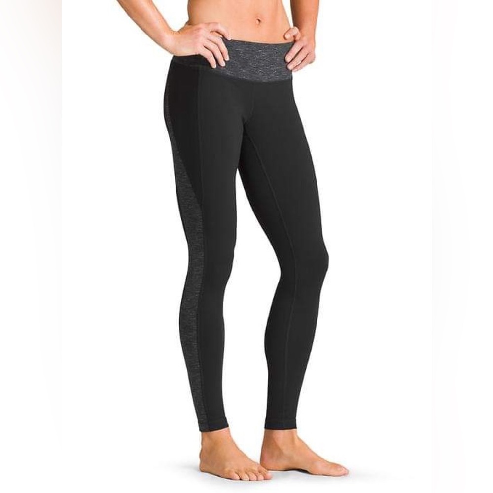 Athleta Powerluxe Revelation Tight Black Space Dye Size Small